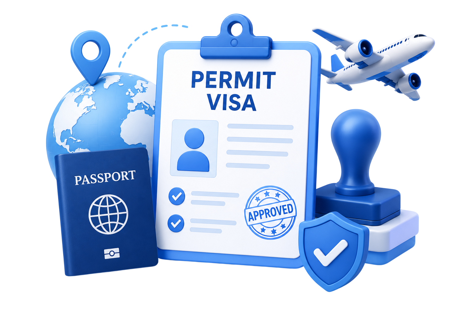 Permit Visa icon